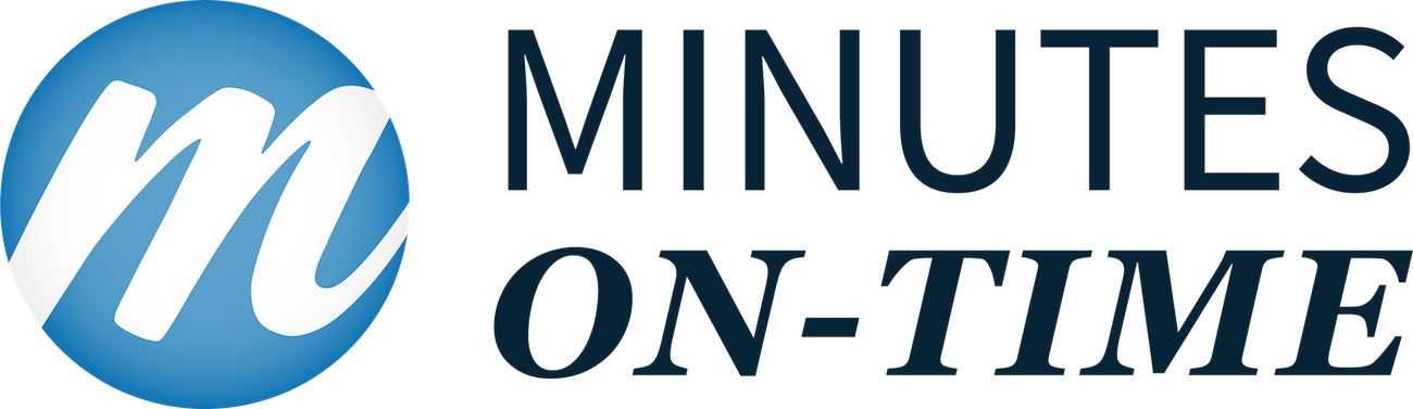 Minutes On-Time Logo